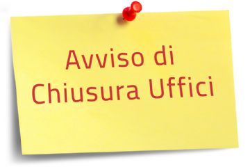 Chiusura uffici in occasione della Festa Patronale