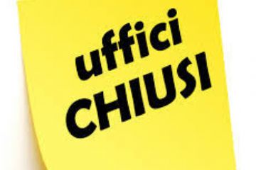 Avviso Chiusura Uffici Comunali